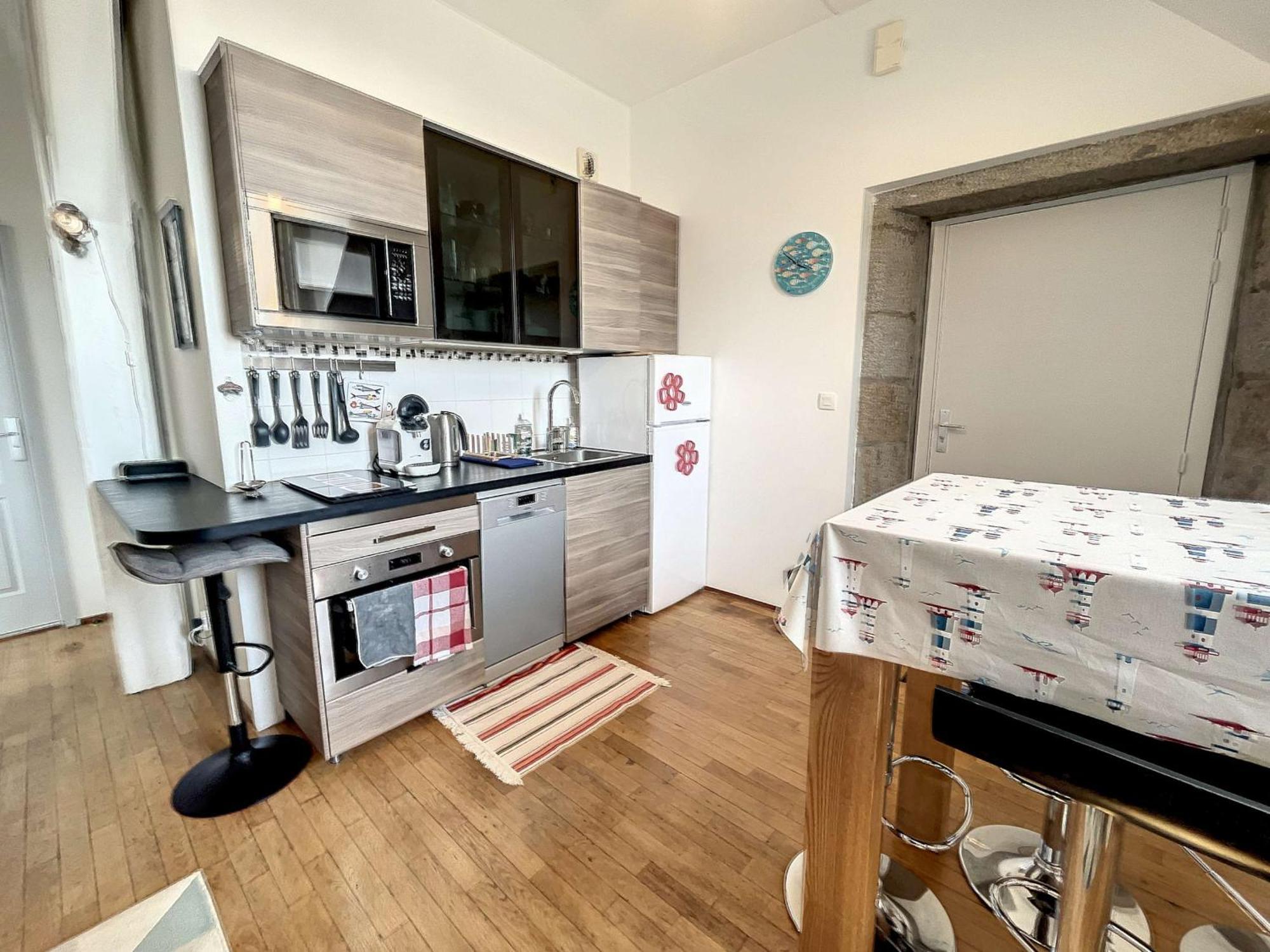 Appartement Cosy, 200M Plage, Parking Prive, Wifi - Fr-1-361-18 Γκρανβίλ Εξωτερικό φωτογραφία